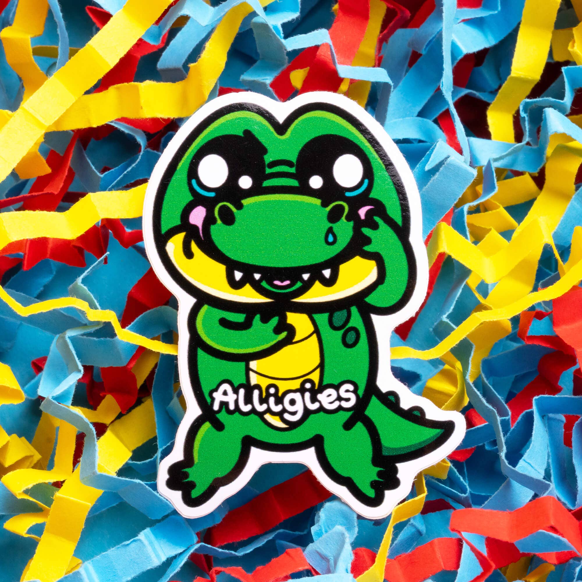 Innabox Ltd – wholesale Sticker – Alligies Alligator Sticker - Allergies0
