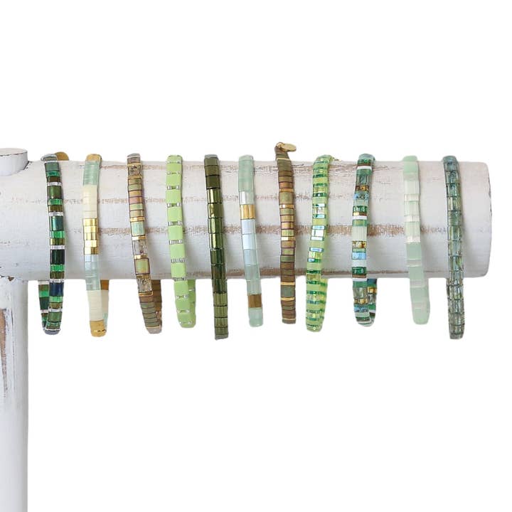 ÉDITION PERMANENTE - Bracelets en perles Tila pour la vente par Mack & Rex