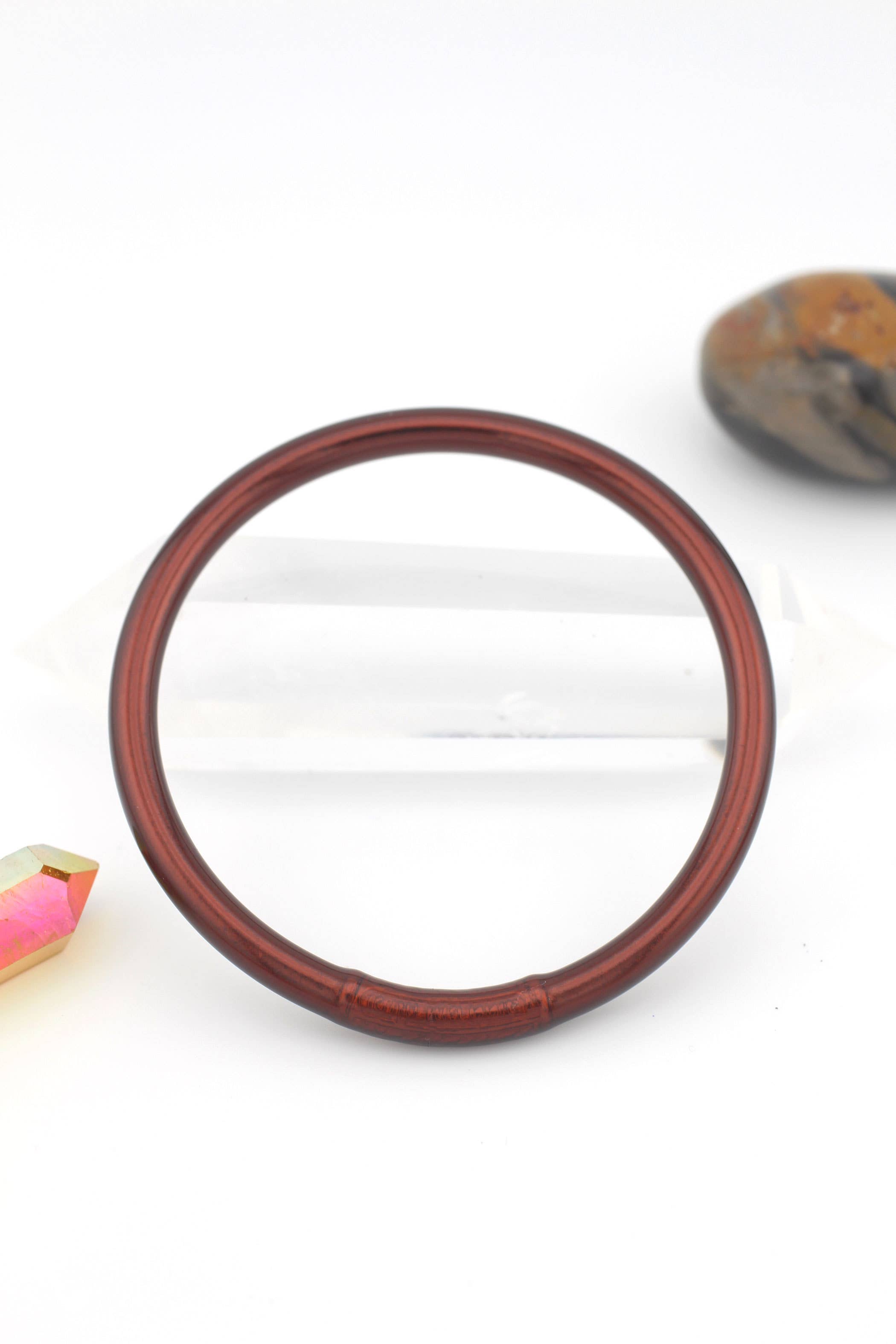 Woman Shops World - Wholesale Bangle Bracelet - Single Rainbow Thai Buddhist Temple Bracelet, Mantra Bangle48