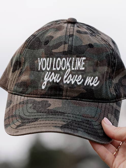 You Look Like You Love Me in Camo for wholesale by Girl Tribe Co