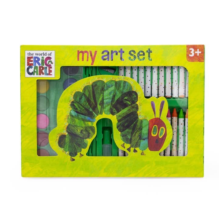 Robert Frederick Ltd – wholesale Art set – Child & baby – The World of Eric Carle Children's 42 Piece Art Set