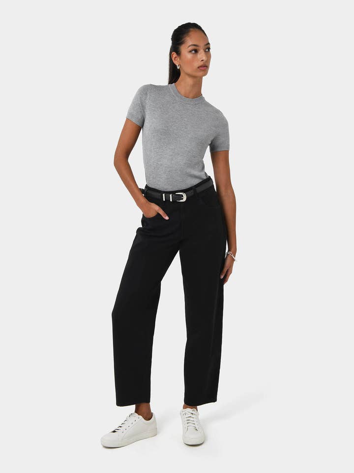 Forcast Women's Leighton Barrel Leg Jeans for wholesale by Forcast