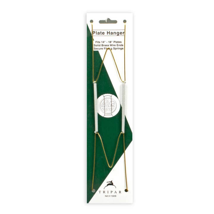 Tripar International - Wholesale Wall Hook - Brass Wire Plate Hangers