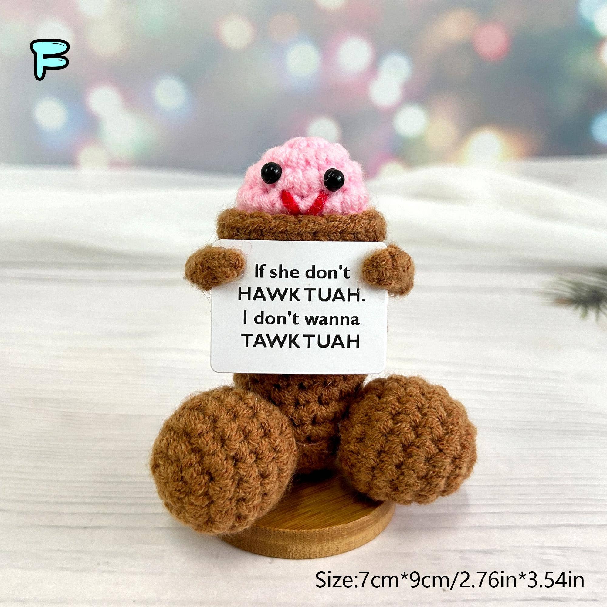 TOMOPOD LLC - Vente Peluche – enfant et bébé - Humour de Crochet Gag Cadeau Mature, Petit Ami Amigurumi au Crochet8