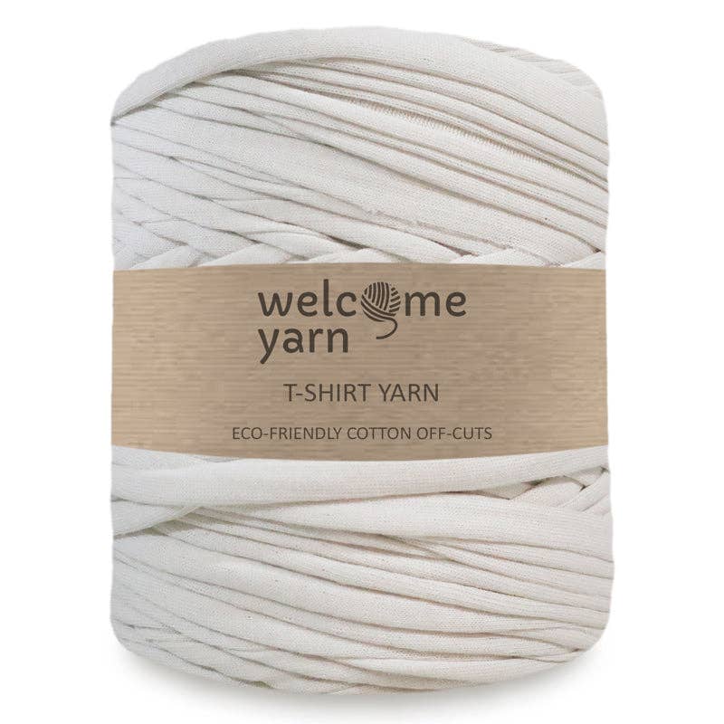 WelcomeYarn - Wholesale Yarn - T-shirt Yarn Natural0