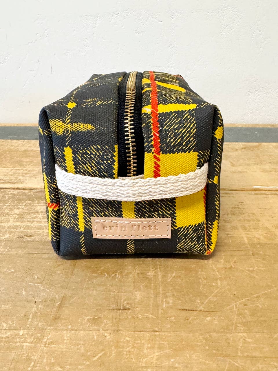 Erin Flett - Vente Trousse de toilette – femme - Trousse de toilette à carreaux tartan5