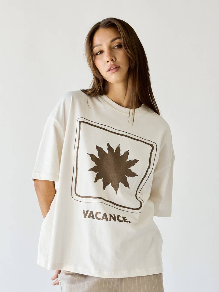 VACANCE OVERSIZED TEE for wholesale by VANCE