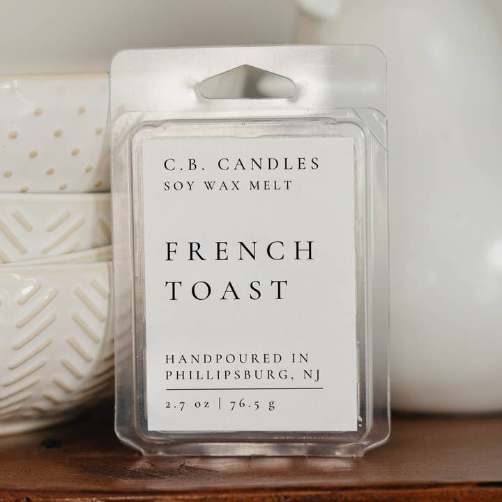 French Toast Wax Melt for wholesale by C.B. Candles