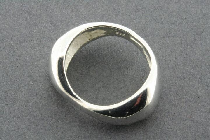 Makers & Providers - Wholesale Band/stacked ring - Silver Burbuja ring - sterling silver2