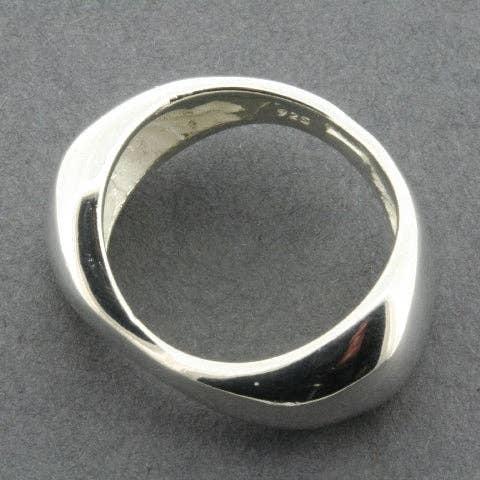 Makers & Providers - Wholesale Band/stacked ring - Silver Burbuja ring - sterling silver2