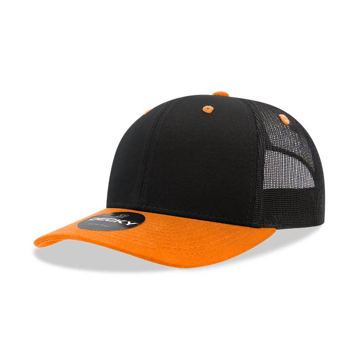The Park Wholesale - Wholesale Trucker Hat - Unisex - Decky 6021 Classic Trucker Hat, Mid Pro Trucker 6 Panel Cap