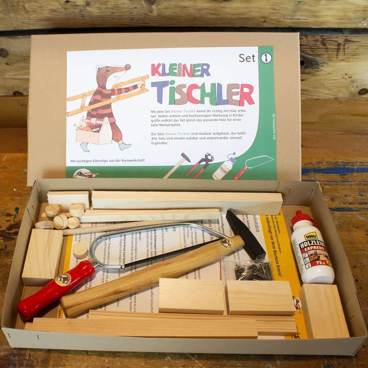 Die Werkkiste - Wholesale Wood Toy - Kids - Small Carpenter Set 13