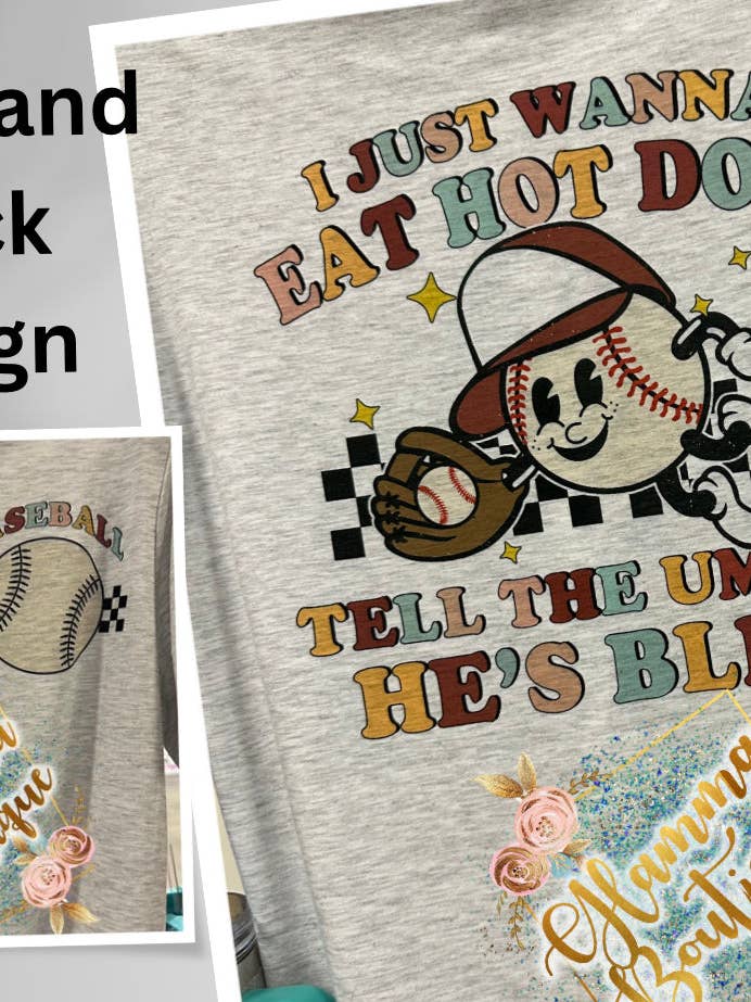 Mangia hot dog e dì a Jump che è cieco per la vendita all'ingrosso da parte di Glamma Boutique