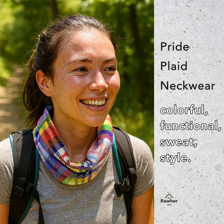 Tour de cou en plaid de fierté pour la vente par RAWHER