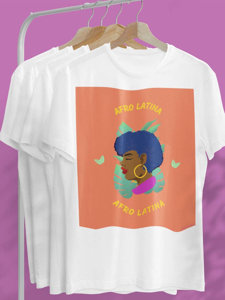 Maglietta afro-latina per la vendita all'ingrosso da parte di Bossy Essentials