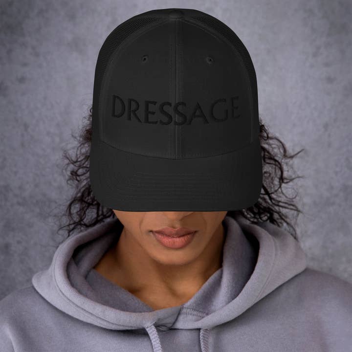 Trucker Cap - Dressage for wholesale by un.sus.tain.a.ble equestrian