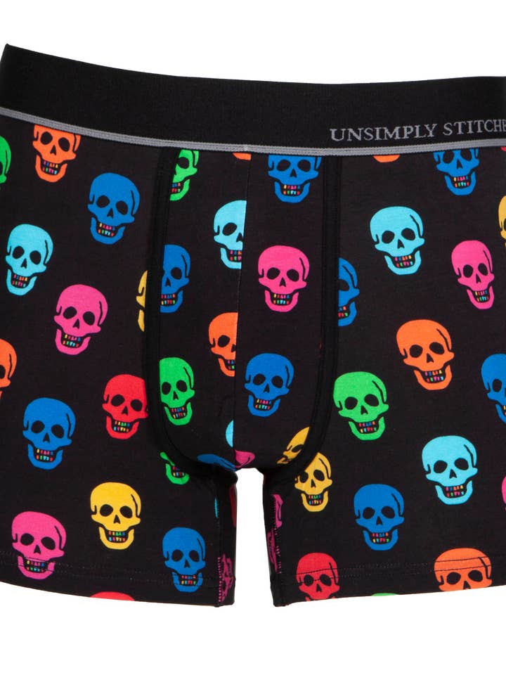 Schädel Boxer Trunk für den Großhandel von Unsimply Stitched