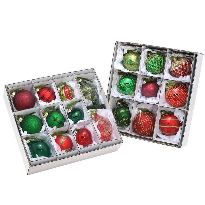 20-Piece Christmas Tree Ornament Set, Rural Homestead Collection for wholesale by National Tree Company
