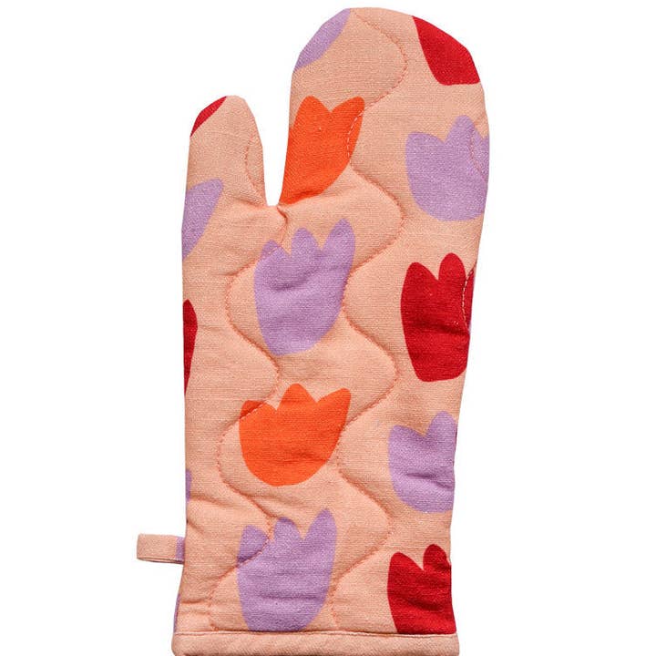 Mosey Me - Wholesale Oven mitt/pot holder - Tulip Fields Oven Mitt0