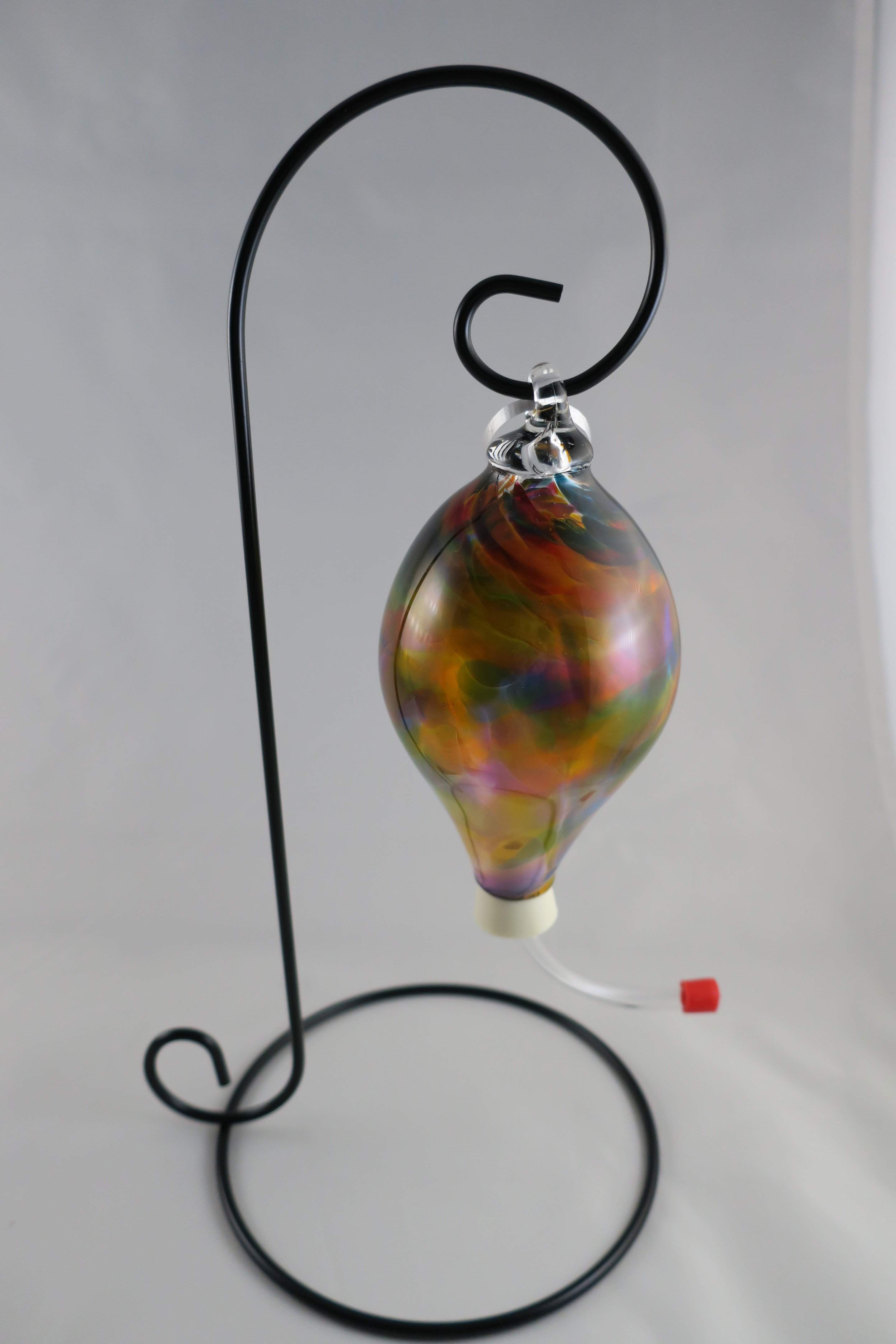 Lake Superior Art Glass - Wholesale Bird Feeder - Blown Glass Hummingbird Feeders17