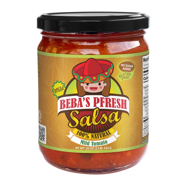 Mild Tomato for wholesale by Beba's Pfresh Salsa