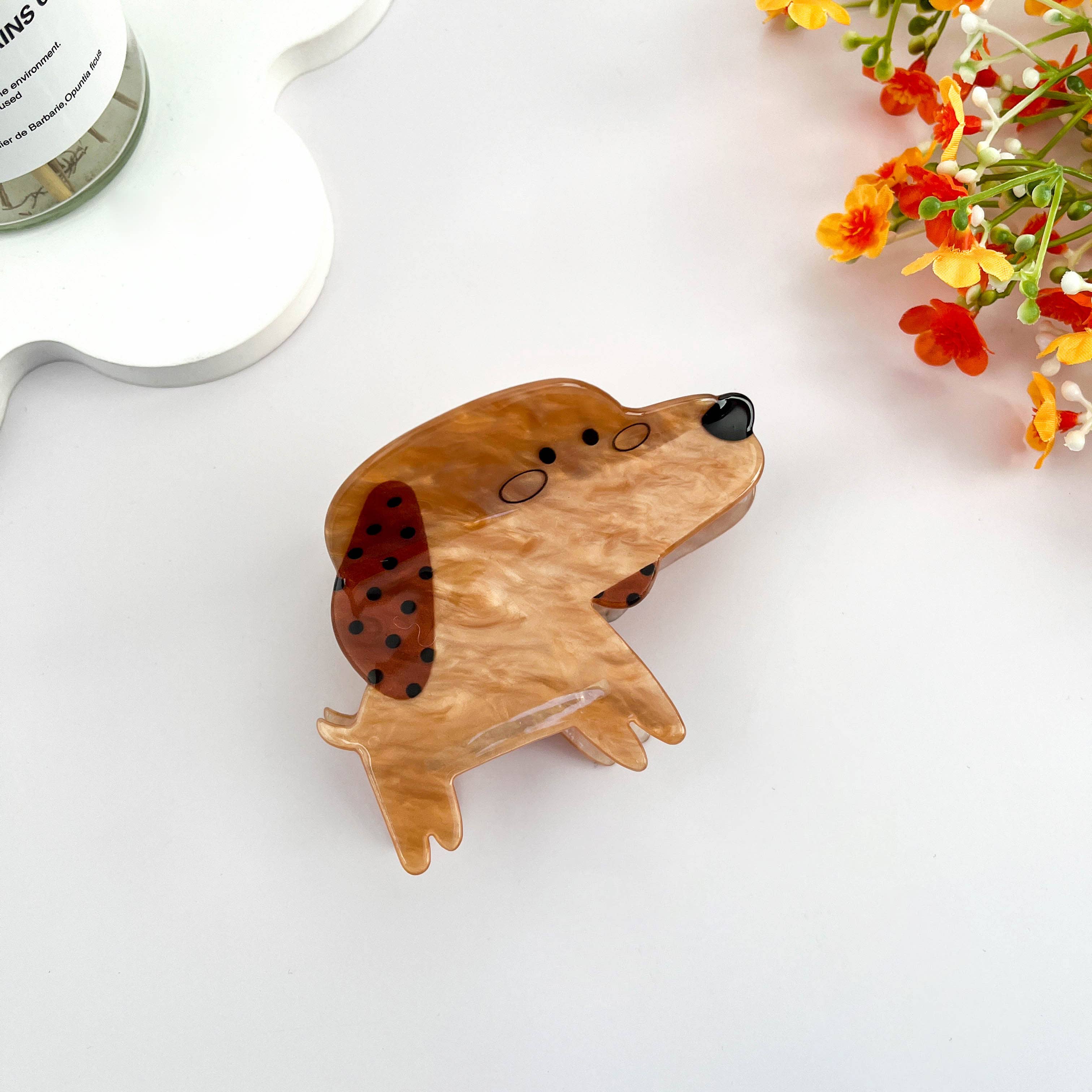 mildstyles - Wholesale Hair Clip - Women's - Playful Cute Puppy Cartoon Animal Hair Claw Clip8