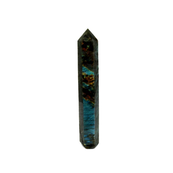 Kaia & Crystals - Wholesale Spiritual Stone/Crystal - XXXL Labradorite Crystal Tower 1.000g+6