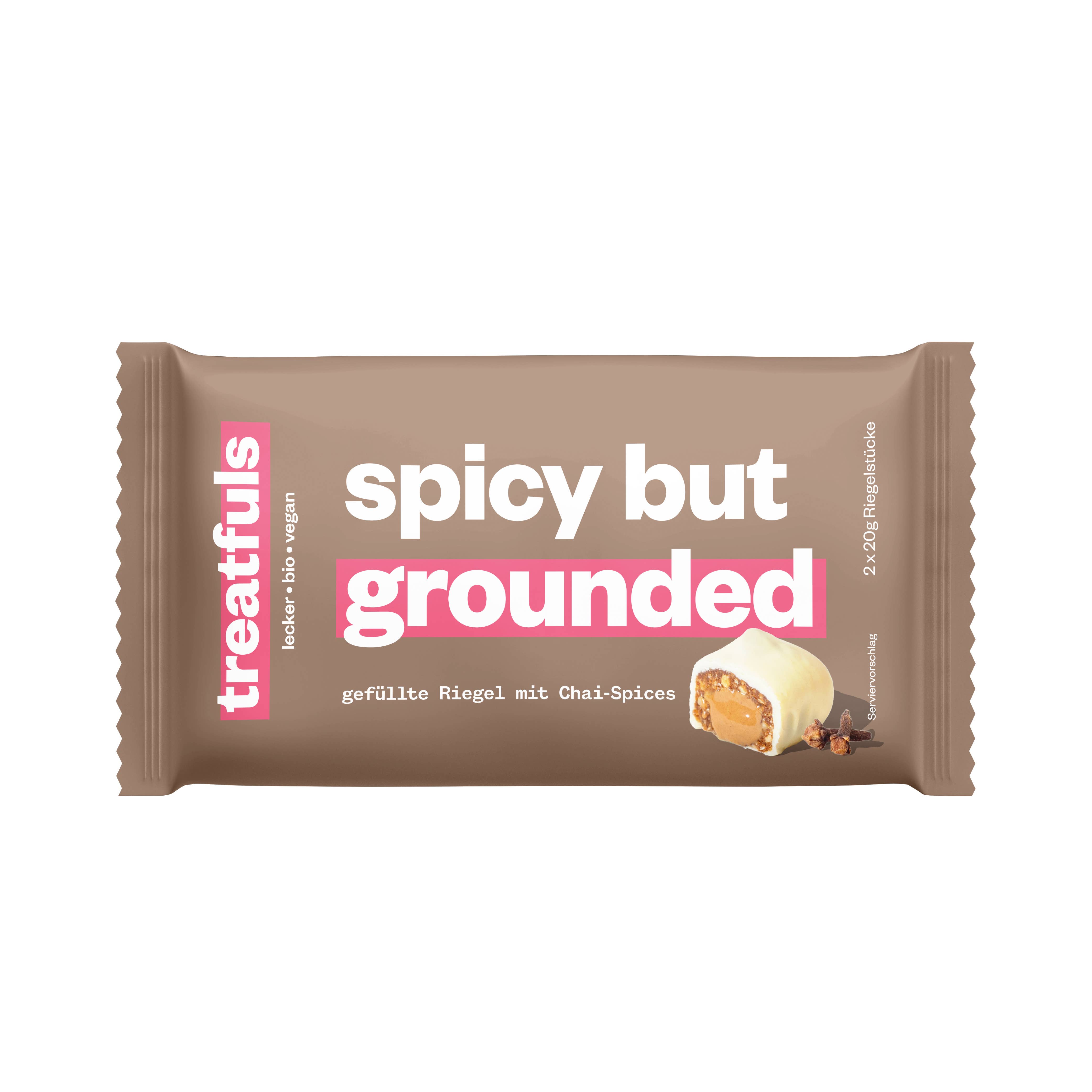 treatfuls - Wholesale Chocolate Bar - white chocolate chai latte bar filling organic + vegan1