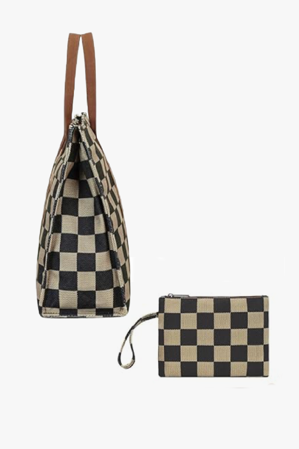 Embellish Your Life - Wholesale Laptop Bag - Women's - Upcycled Checker Laptop Bag3