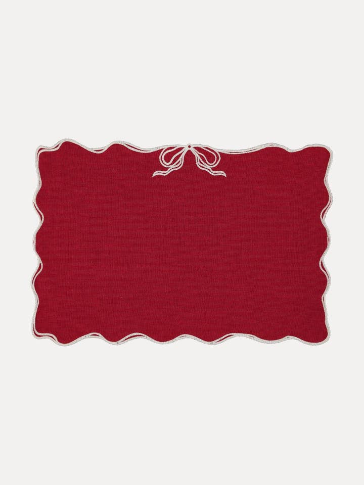 Vienna Individual, Red with White for wholesale by Mariaida Home