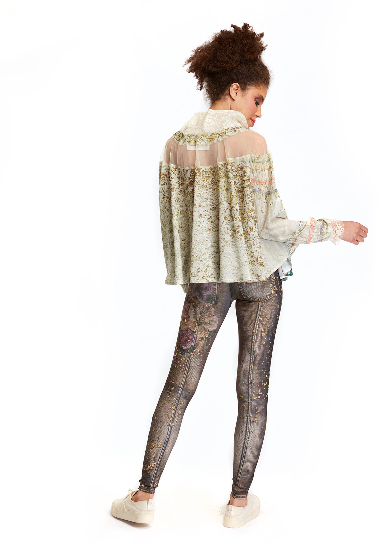 IPNG Design - Vendita all'ingrosso Camicetta - Donna - Blusa a scialle - Fortune In Flowerland12