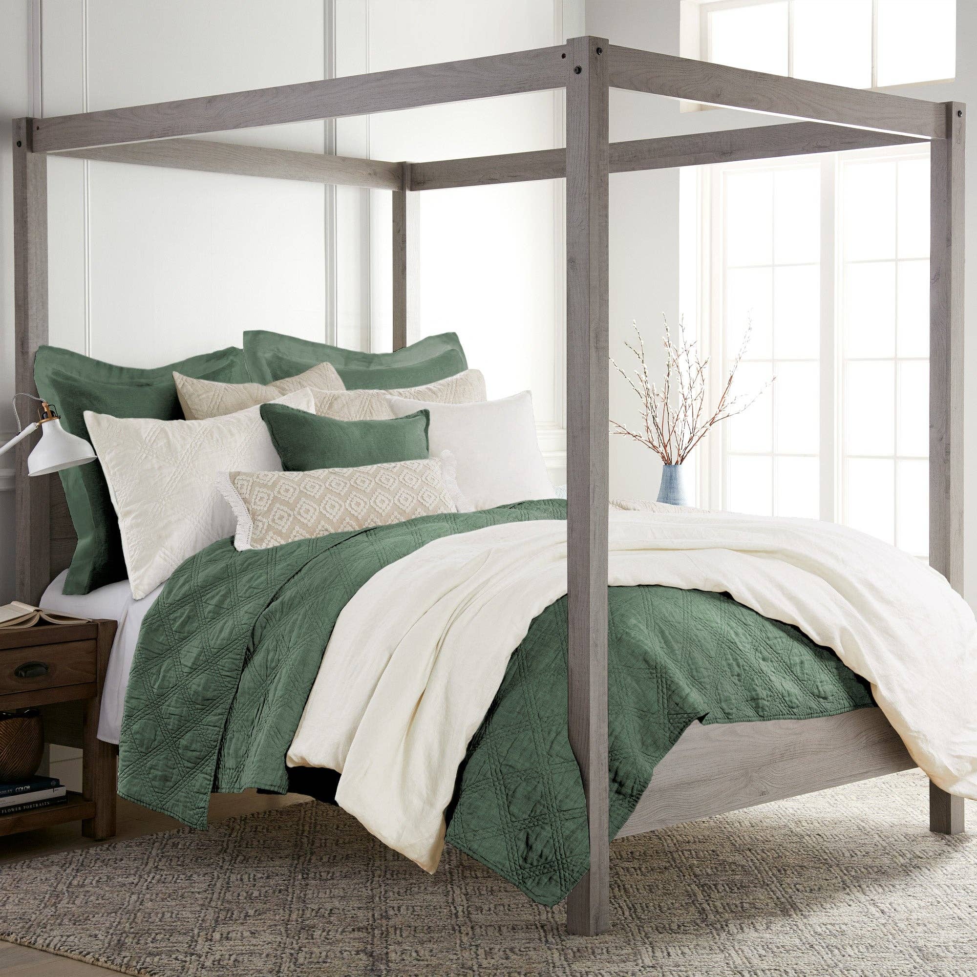 Levtex Home – Edredão por atacado – Colcha de linho lavado46