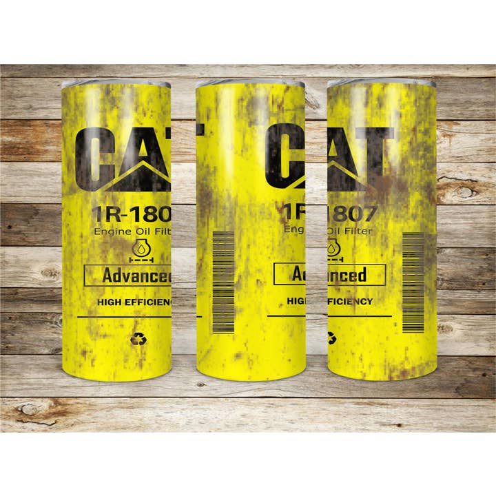 Gobelet de filtre à huile Cat pour la vente par Danyel Designz