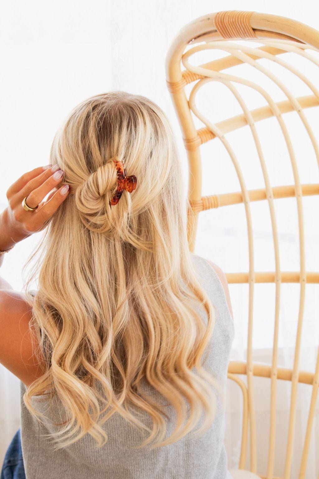 Shop Andi - Vente Pince à cheveux – femme - Pince à griffes French Twist pour cheveux fins4