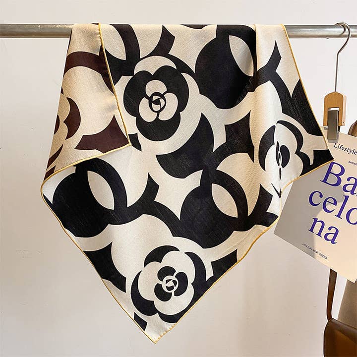 Marayn - Wholesale Scarf - Women's - Luxury Silk Wool Scarf Chic Style 202540