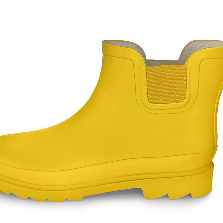Eastern Off Price - Wholesale Rain Boots - Women's - NORTY Womens 6" Ankle Rain Boots 42298 Matte Yellow