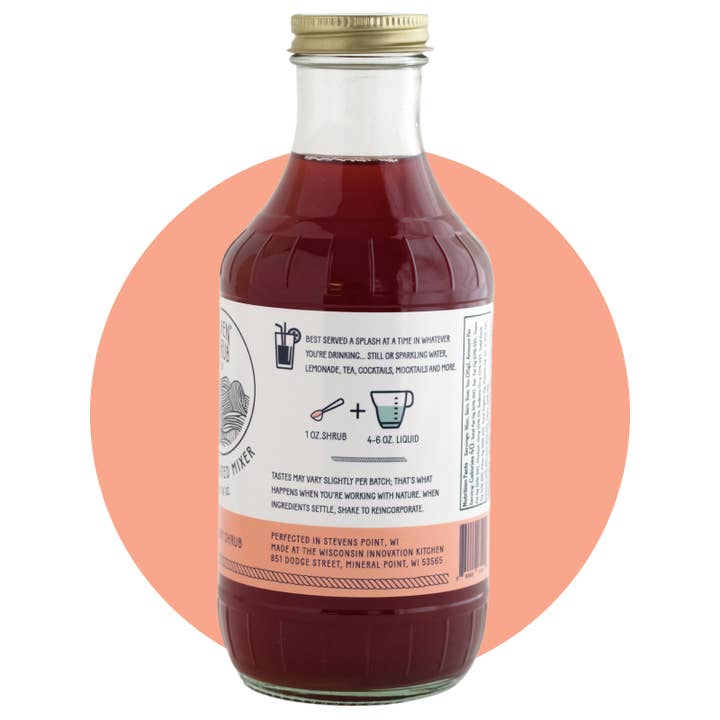 Siren Shrub Company LLC - Wholesale Soda/Carbonated Drink - Tart Cherry Siren Shrub