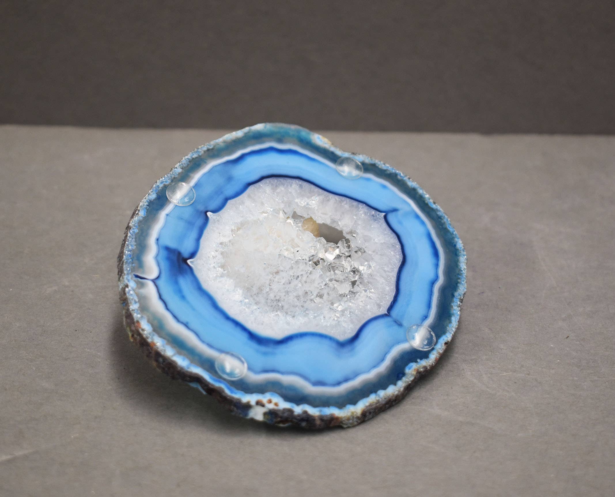 Olympus Minerals Co - Wholesale Onderzetters - Grote agaat onderzetter set van 4 -Premium natuursteen6