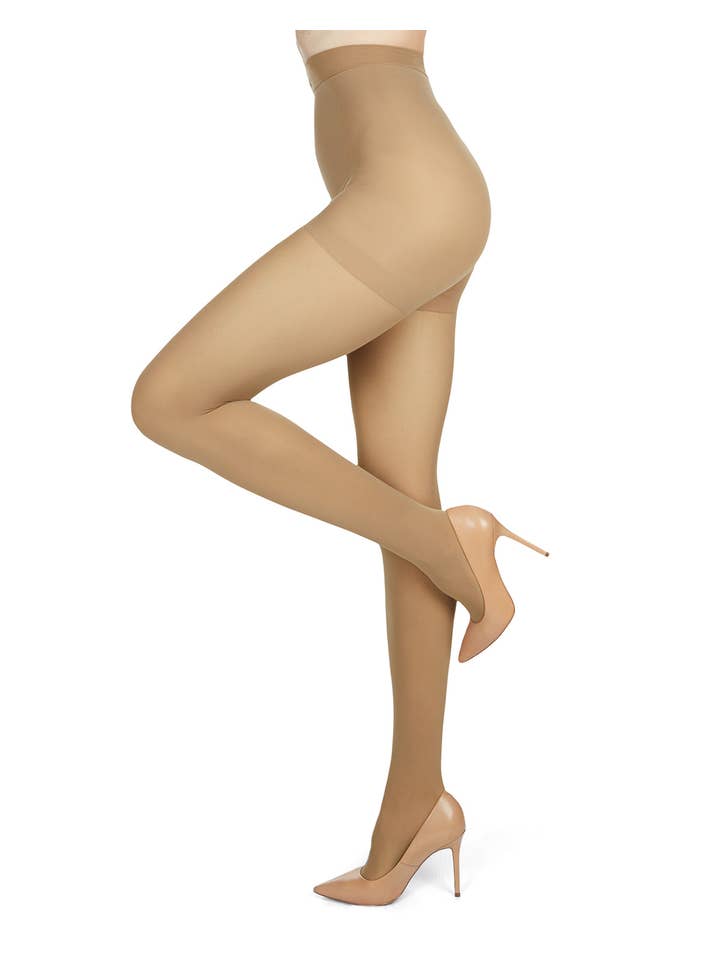 Infinity Classics International Inc. - Wholesale Tights - Women's - Melas Microfiber Opaque Control Top Tights