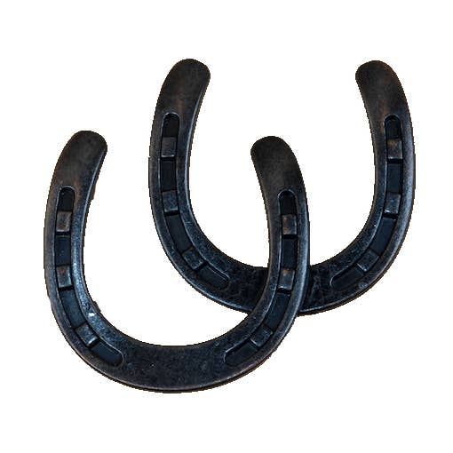 Double Horseshoe Drawer Pull ORB for wholesale by Rustic Iron Store