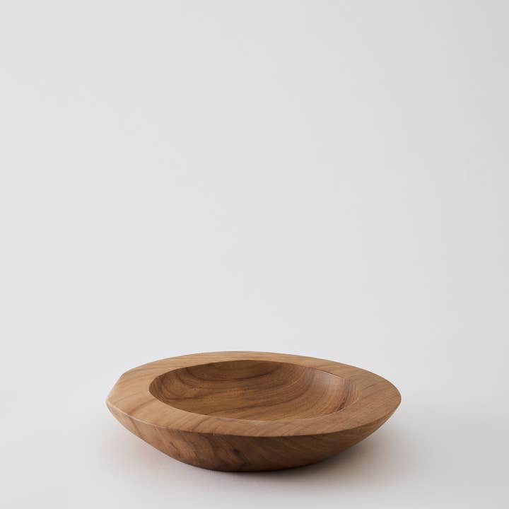 Tell Me More - Wholesale Serve Bowl - Teak bowl