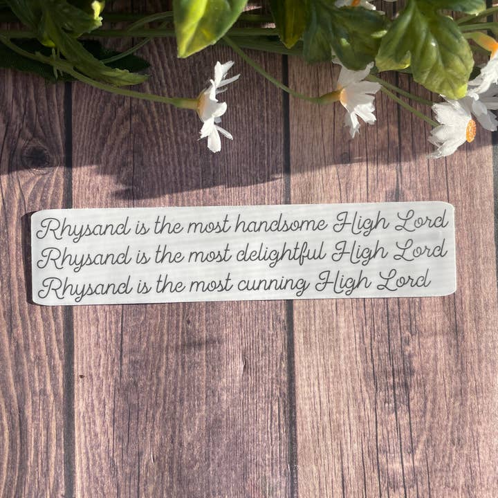 Rhysand est le plus... Autocollant/aimant sur le thème d'un cotar pour la vente par JG Sticker Shop