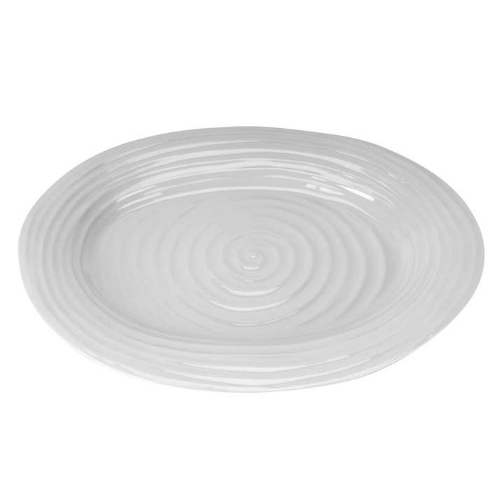 Sophie Conran Grey Medium Oval Platter for wholesale by Portmeirion, Spode, Pimpernel, Nacthmann, Wrendale Designs