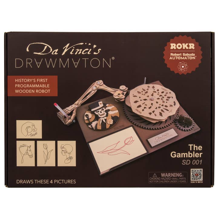 Magnote - Wholesale DIY Craft Kit - ROKR The Gambler Da Vinci's Drawing Machine