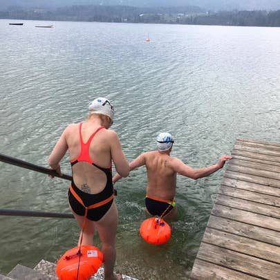 One Bay Distribution - Wholesale Inflatables - Swim Secure High-Visibility Tow Float Swim Buoy5