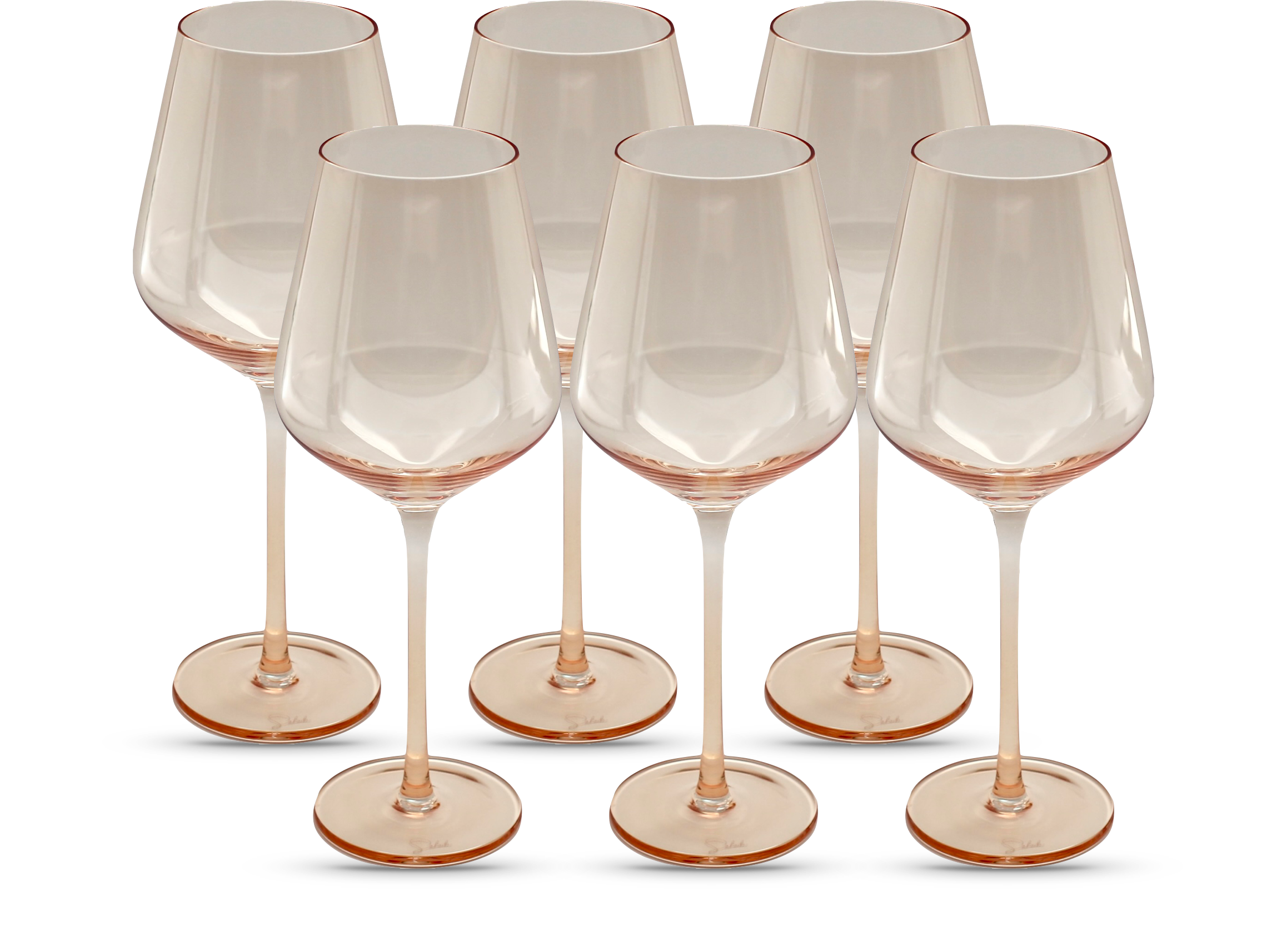 Saludi Glassware – wholesale Vinglas – Flerfärgade vinglas7