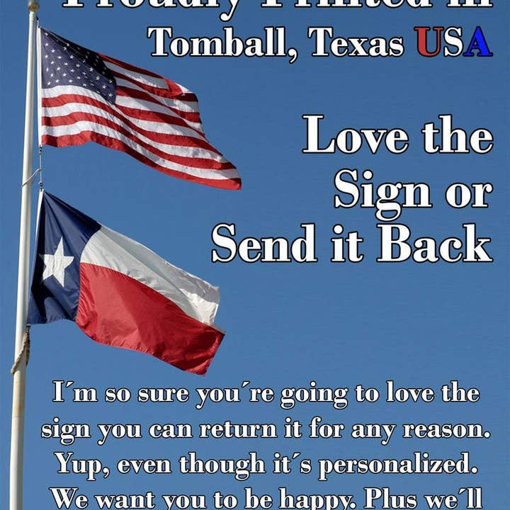 Lone Star Art - Wholesale Sign - Grandpa's Garage - Metal Sign
