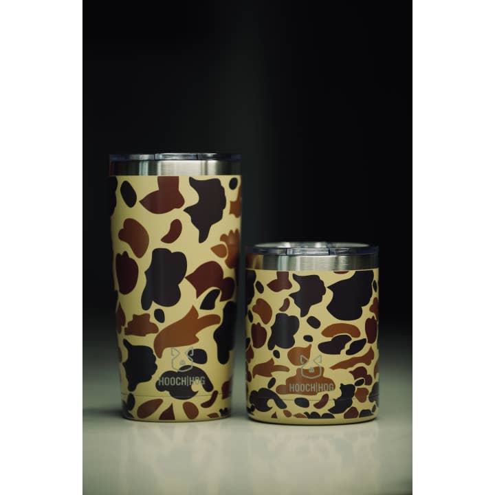 Hooch Hog - Wholesale Insulated Mug/Tumbler - Hooch|Hog 20 oz Old School Camouflage Coffee Cup2
