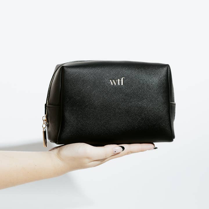 WTF Beauty - Wholesale Makeup/Cosmetic Bag - "What The Fav" Beauty bag