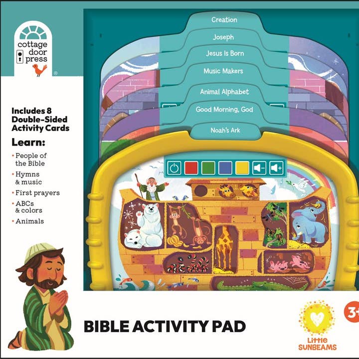 Cottage Door Press - Wholesale Learning Cards - Kids & Baby - Bible Stories Early Learning Religious Activity Pad